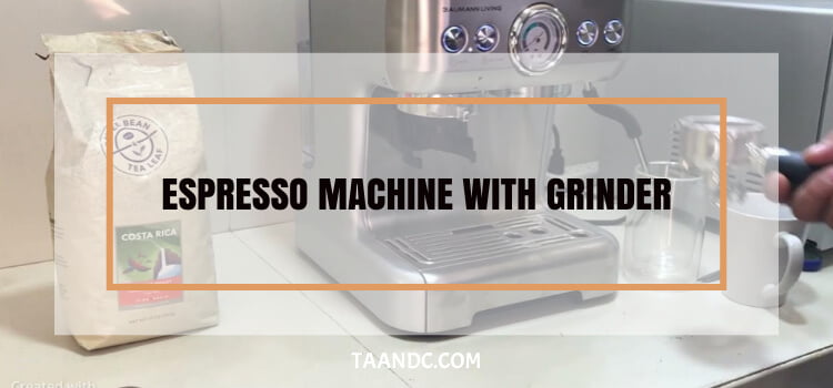 Baumann Professional Espresso Machine With Grinder