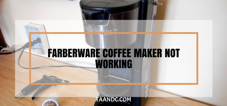 farberware k-cup coffee maker clean light blinking
